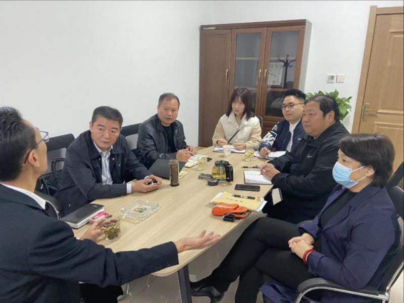 筑牢安全防線，沖刺年度目標(biāo)--集團(tuán)公司領(lǐng)導(dǎo)到泰弘公司、榮弘公司 檢查指導(dǎo)工作